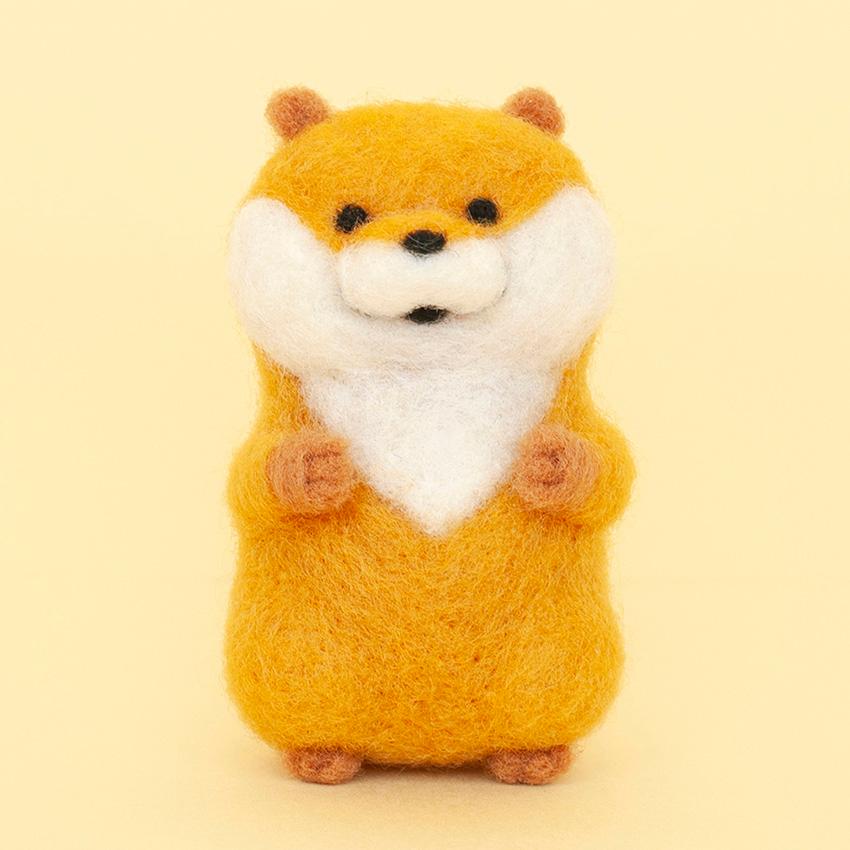 ハマナカ ニードルフェルトでつくる 可愛い嘘のカワウソ | アクレーヌ