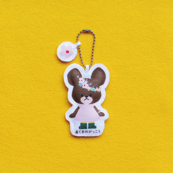 ハマナカ くまのがっこう ジャッキー プリント済み チャーム H481-100