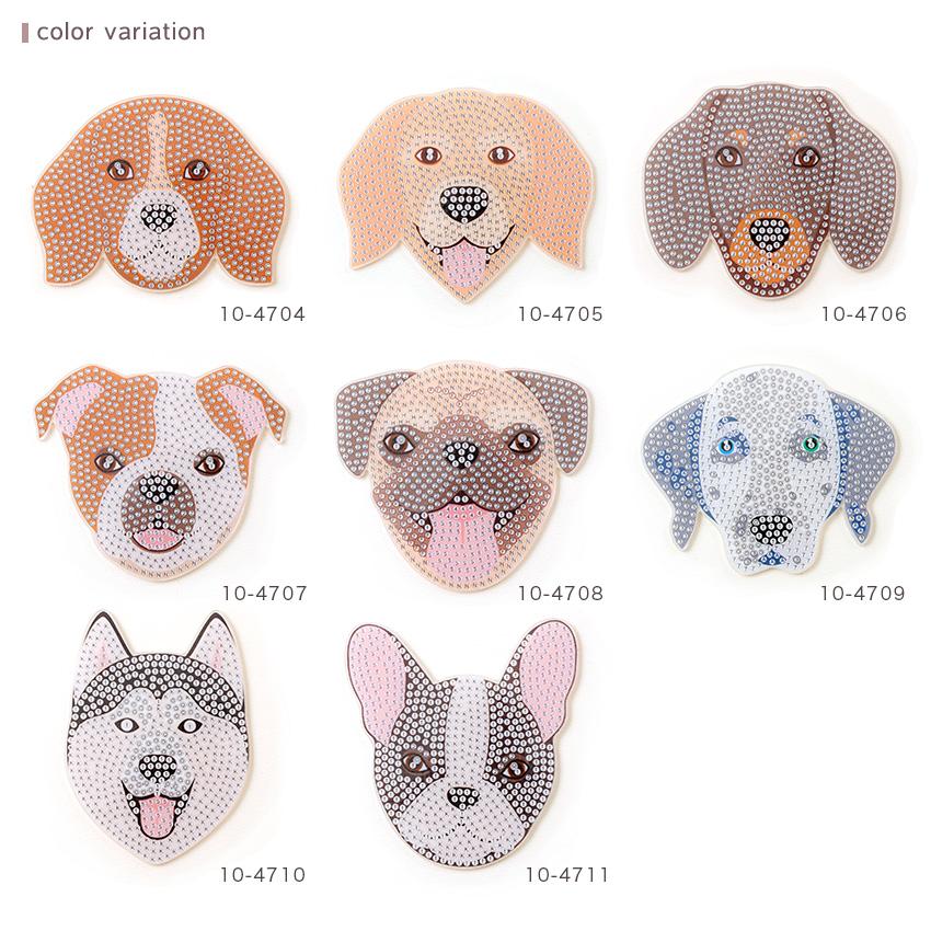 ダイヤモンドフィックス コースターキット 犬 | ビーズキャンバス