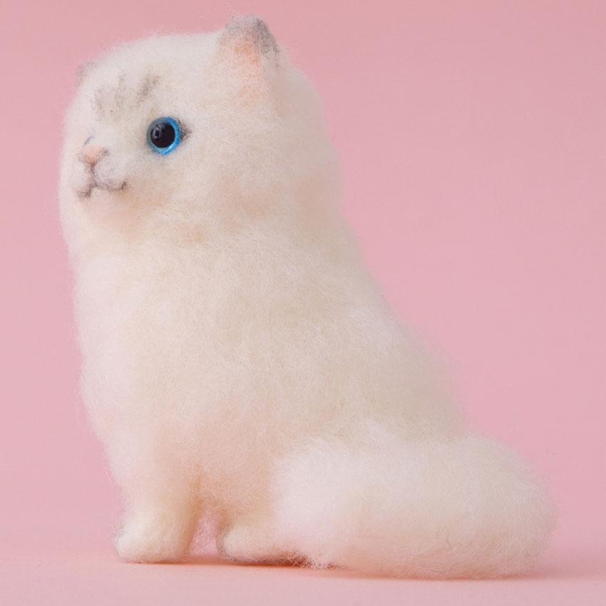 アクレーヌでつくる ドッグ＆キャット | クラフト フェルト手芸