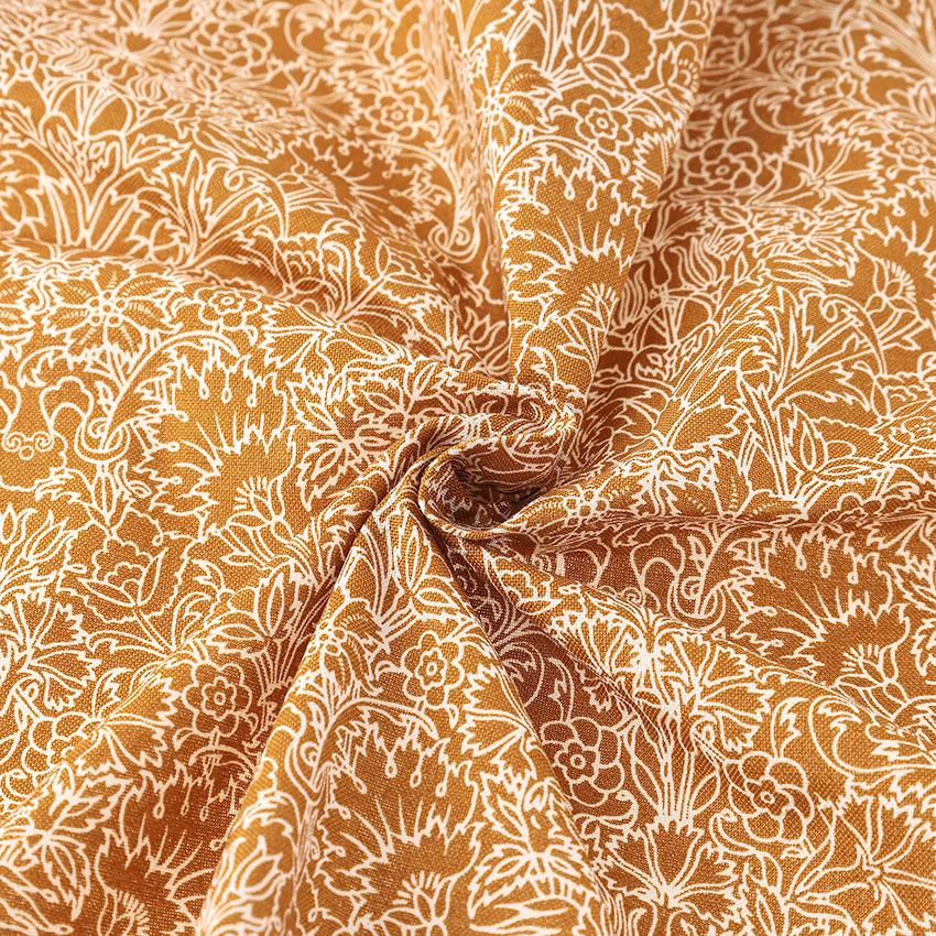 超貴重！西ドイツ製高級プリント生地　インティア 「バード」 超貴重！西ドイツ製高級プリント生地 インティア 「バード」