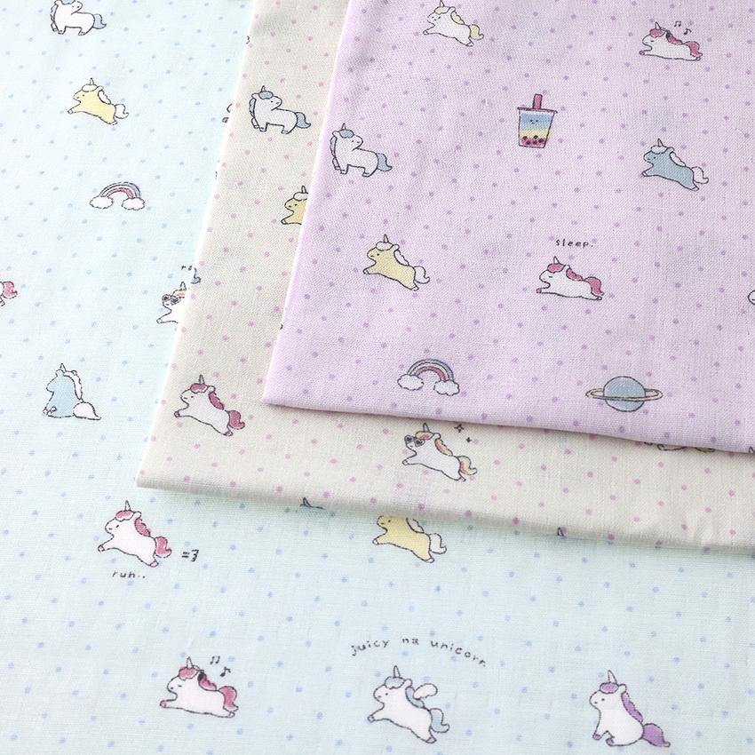 ジューシーなシリーズ ユニコーン ダブルガーゼ 1m単位 切売り 切り売り 生地 布 布地 天然素材 Wガーゼ ゆめかわ ゆめふわ かわいい 手芸材料の通販シュゲールyahoo 店 通販 Yahoo ショッピング
