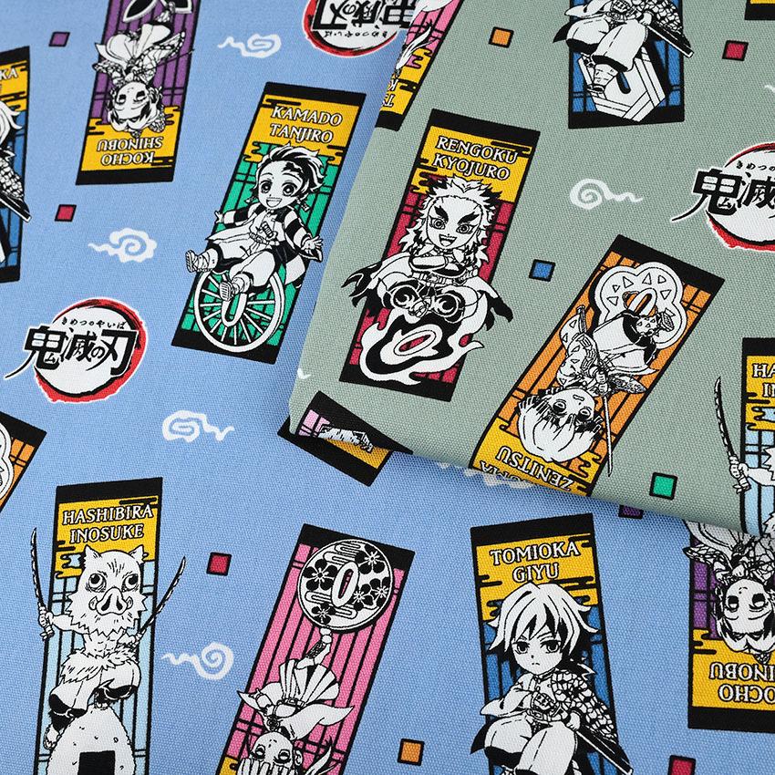 鬼滅の刃 花札 オックス 1m単位 切売り 切り売り 生地 布 布地 コットン100 きめつのやいば アニメ 映画 胡蝶しのぶ 煉獄杏寿郎 栗花落カナヲ 手芸材料の通販シュゲールyahoo 店 通販 Yahoo ショッピング