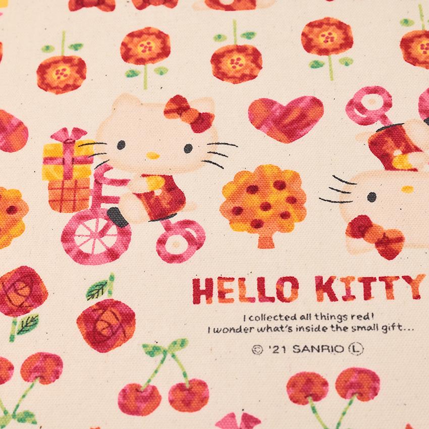 サンリオ ハローキティ カラー オックス 1m単位 切売り 切り売り 生地 布 布地 コットン100 キティちゃん 花柄 フラワー柄 レトロ 手芸材料の通販シュゲールyahoo 店 通販 Yahoo ショッピング