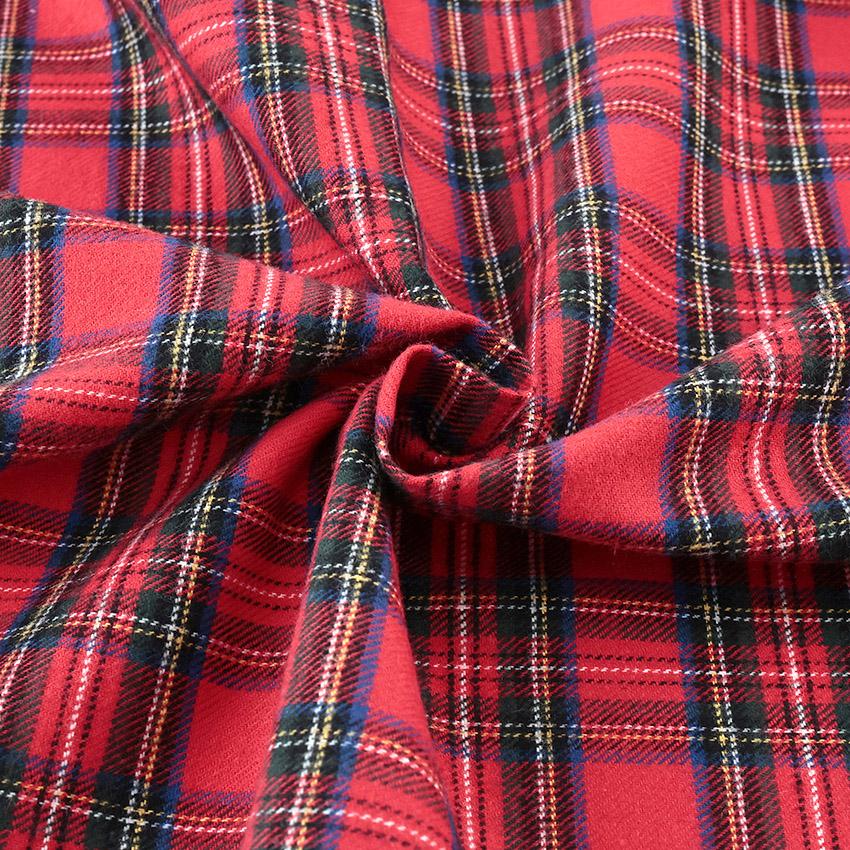 クラフトハートトーカイ 国産先染めチェック 50cm単位｜切売り