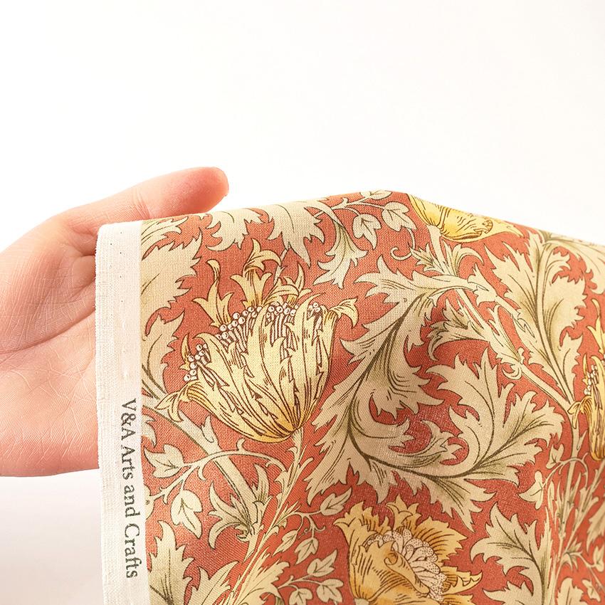 V&A Fabric Collection アネモネ シーチング 50cm単位｜切売り
