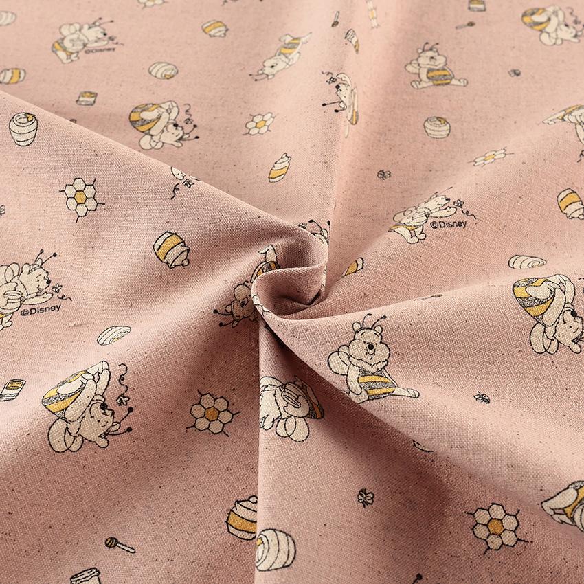 クラフトハートトーカイ ディズニー プーさん ハチ 綿麻