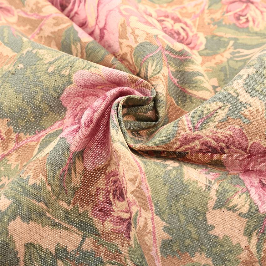 クラフトハートトーカイ YUWA rose garden 綿麻キャンバス 50cm単位