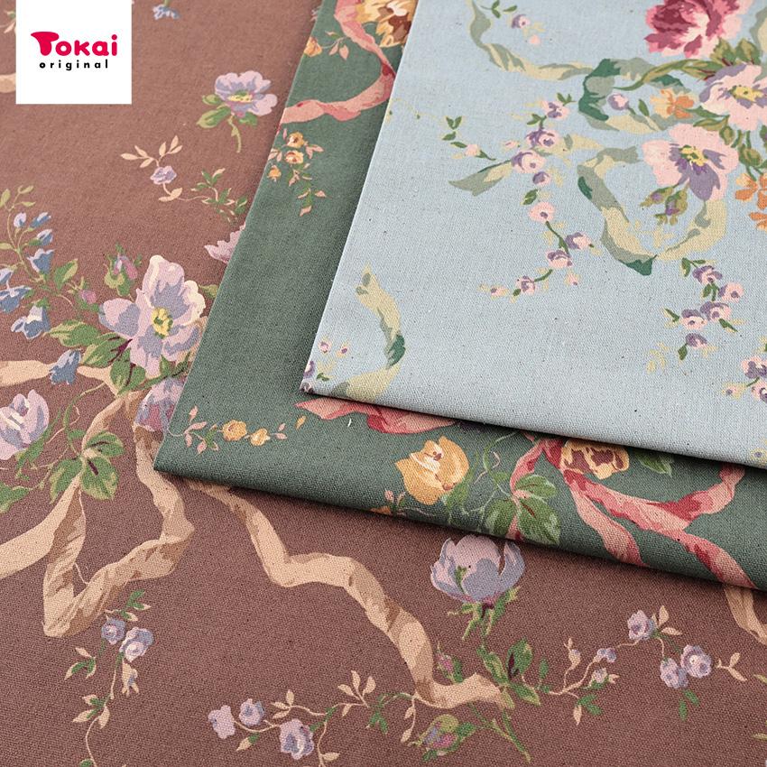 クラフトハートトーカイ YUWA flower bouquet 綿麻キャンバス