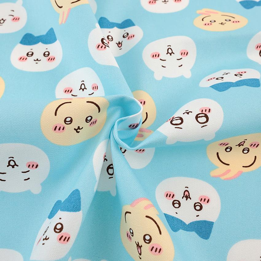 ちいかわ フェイス柄 オックス 50cm単位｜切売り …