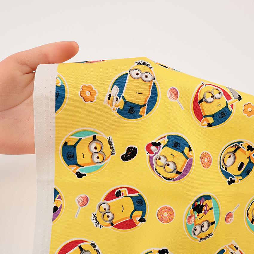 ミニオン スイーツ柄 オックス 50cm単位 | 切売り 切り売り 生地 布
