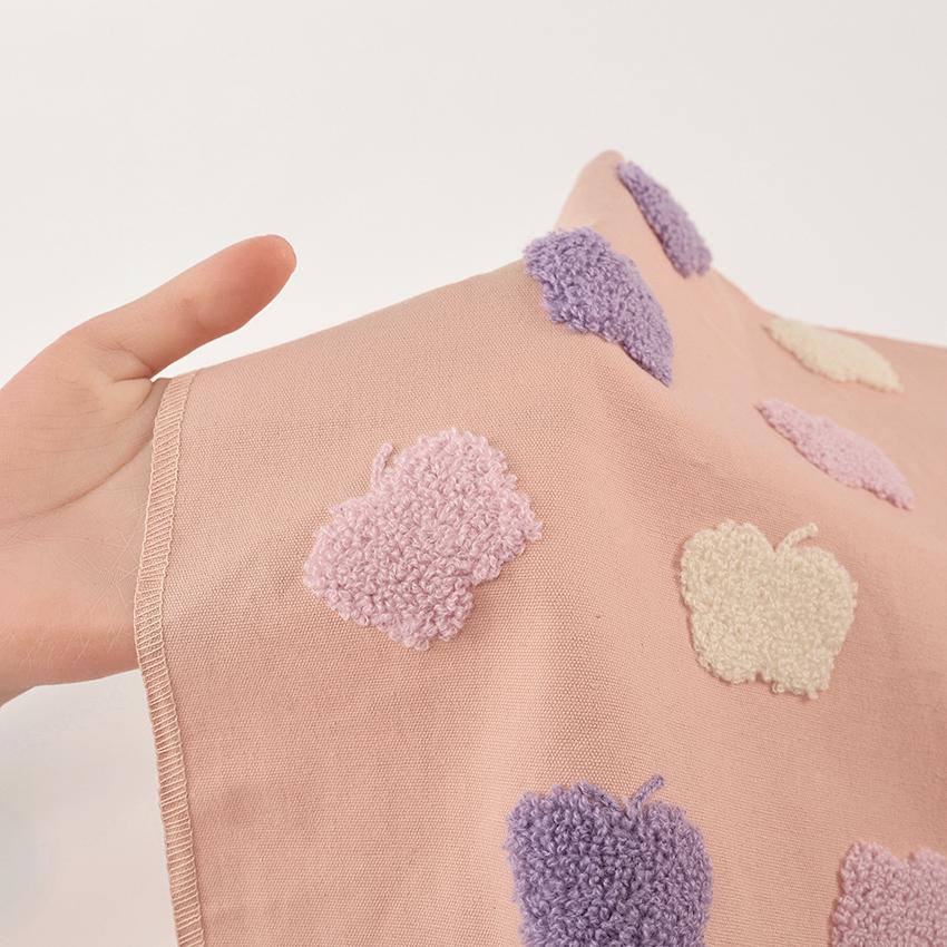 Tufting like チョウチョ柄 タフティング風凹凸刺繍 50cm単位