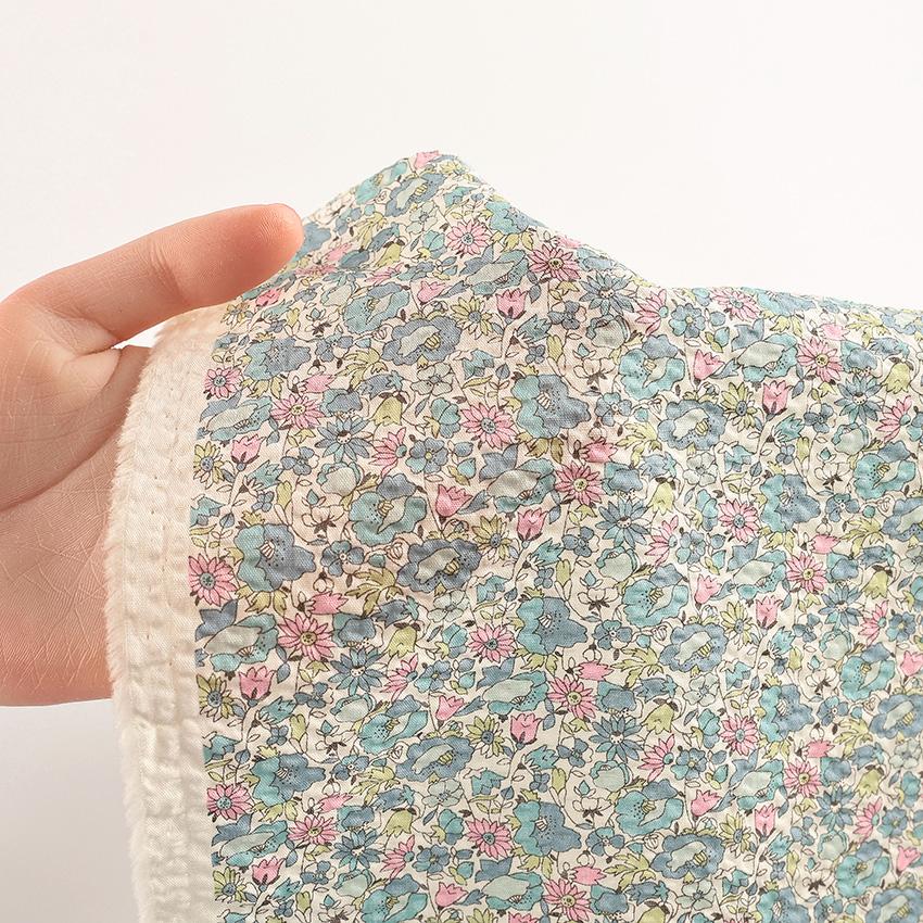 コットンこばやし 小花柄 リップル 50cm単位 | 切売り 切り売り 生地 