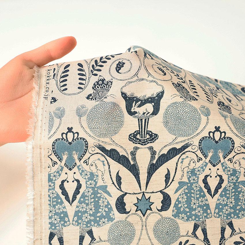 Sanae Sugimoto Afternoon Fun 綿麻シーチング 50cm単位 | 切売り