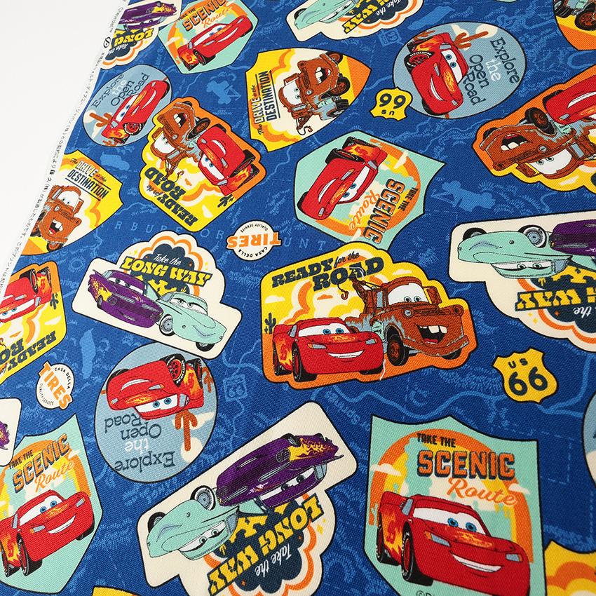 クラフトハートトーカイ ディズニー ピクサー カーズ ワッペン柄