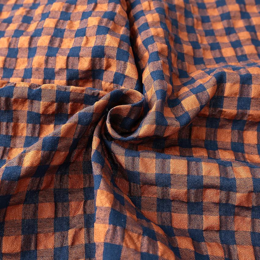 クラフトハートトーカイ TC先染め ギンガムチェック サッカー 50cm単位