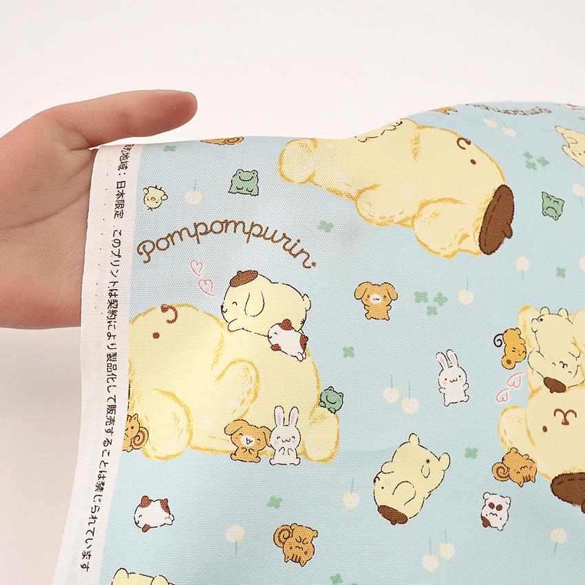 sanrio（サンリオ） 生地 布 ポムポムプリン 30周年柄 オックス 50cm