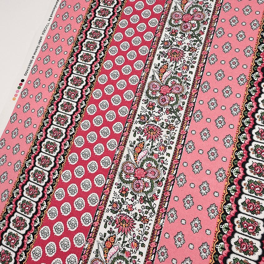 生地 布 ソレイアード バンド プロヴァンサル シーチング 50cm単位