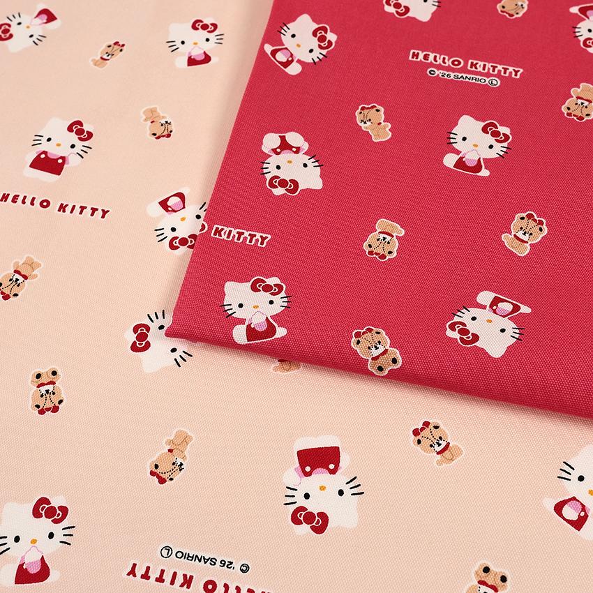 sanrio（サンリオ） 生地 布 ハローキティ タイニーチャム オックス
