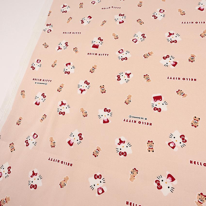 sanrio（サンリオ） 生地 布 ハローキティ タイニーチャム オックス