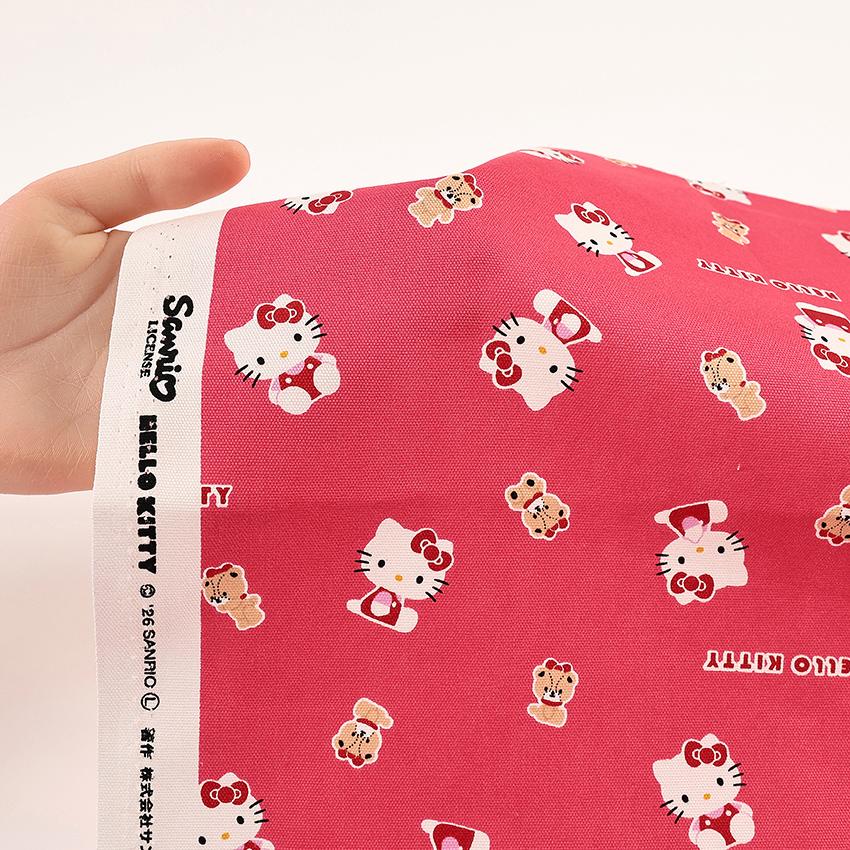 sanrio（サンリオ） 生地 布 ハローキティ タイニーチャム オックス