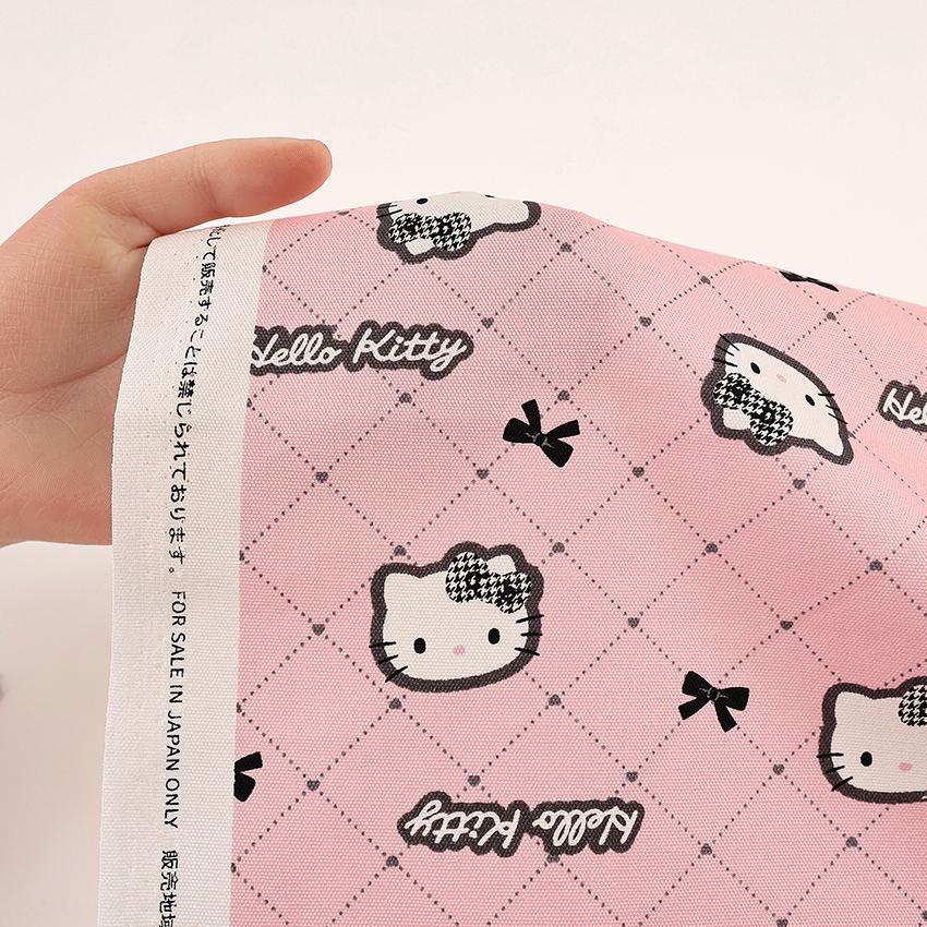 sanrio（サンリオ） 生地 布 ハローキティ ガーリー オックス 50cm単位