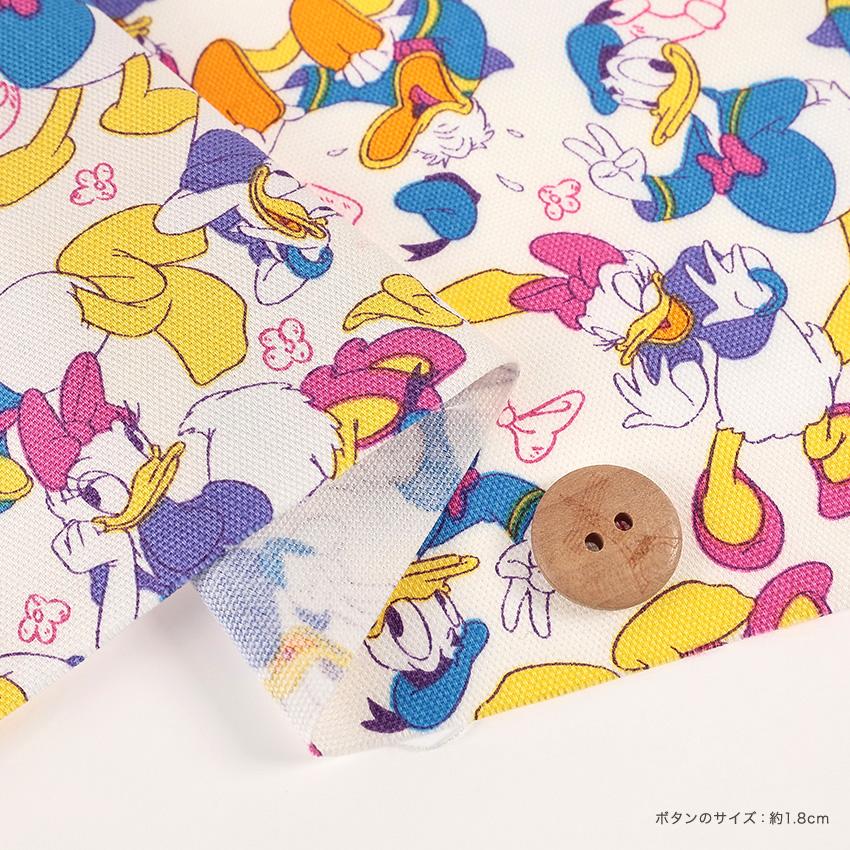 クラフトハートトーカイ 生地 布 ディズニー ドナルド&デイジー