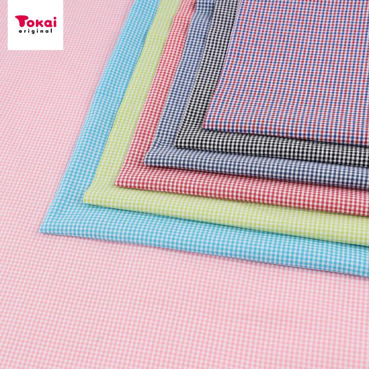 クラフトハートトーカイ ギンガムチェック小 AST3200 全7色（50cm単位