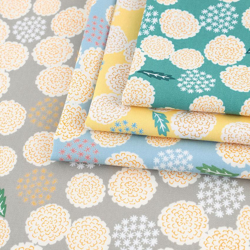 Nina マスクロス オックス 1m単位 切売り 切り売り 生地 布 布地 北欧調 北欧柄 花 花柄 フラワープリント 手芸材料の通販シュゲールyahoo 店 通販 Yahoo ショッピング