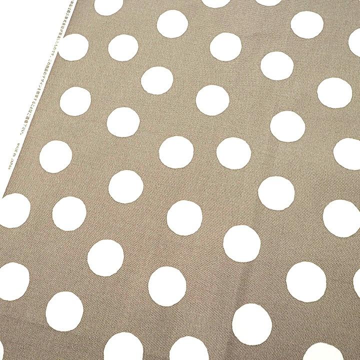 ドット 11号帆布（50cm単位）｜切売り 切り売り 生地 布 布地 11号帆布 11号 ハンプ はんぷ カラー帆布 厚地 水玉 ドット | クラフトハートトーカイ | 01