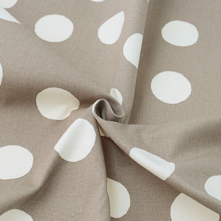 ドット 11号帆布（50cm単位）｜切売り 切り売り 生地 布 布地 11号帆布 11号 ハンプ はんぷ カラー帆布 厚地 水玉 ドット | クラフトハートトーカイ | 02