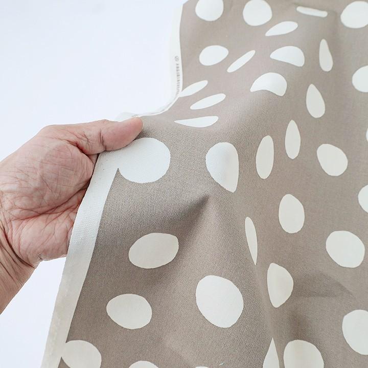 ドット 11号帆布（50cm単位）｜切売り 切り売り 生地 布 布地 11号帆布 11号 ハンプ はんぷ カラー帆布 厚地 水玉 ドット | クラフトハートトーカイ | 04