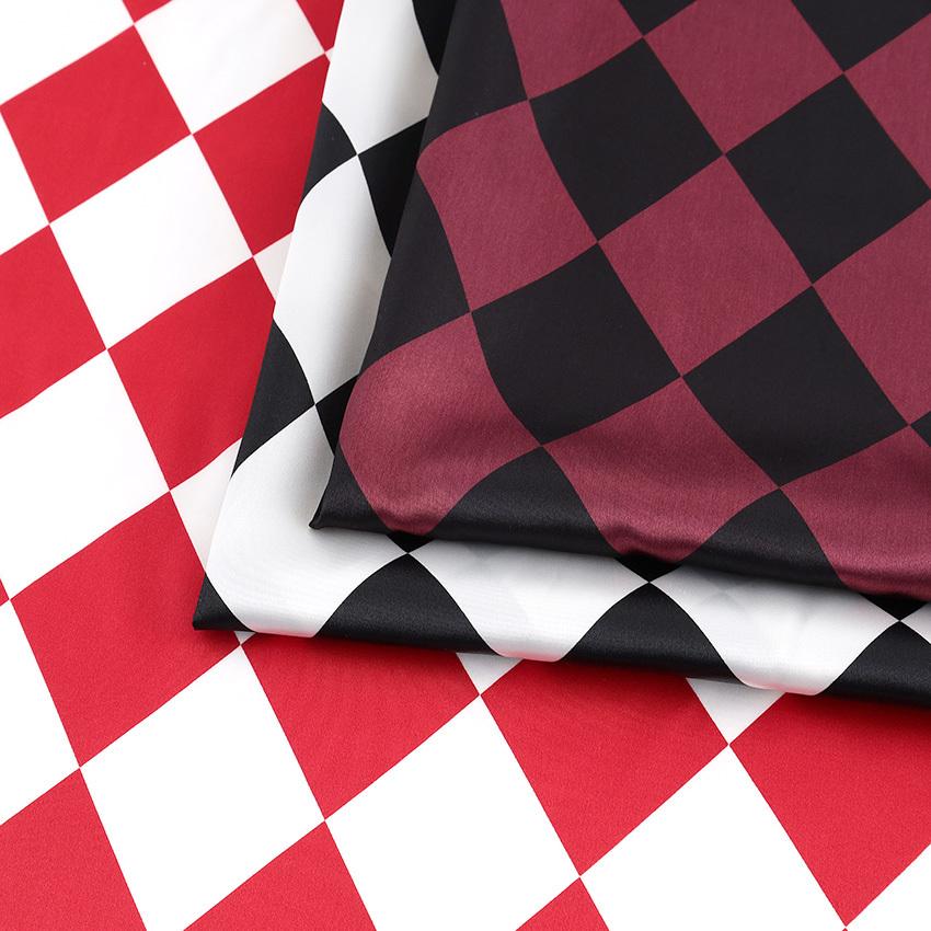 道化少女 ダイヤ柄 サテン 1m単位 切売り 切り売り 生地 布 布地 サテン 朱子織り 繻子織り 衣裳 手芸材料の通販シュゲールyahoo 店 通販 Yahoo ショッピング