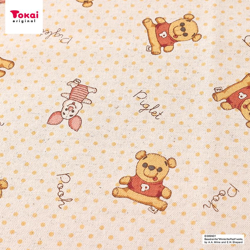 手作り 木綿のカスリ ティディベア 2体 ハンドメイド クラフトハートトーカイ ディズニー ハンドメイド くまのプーさん