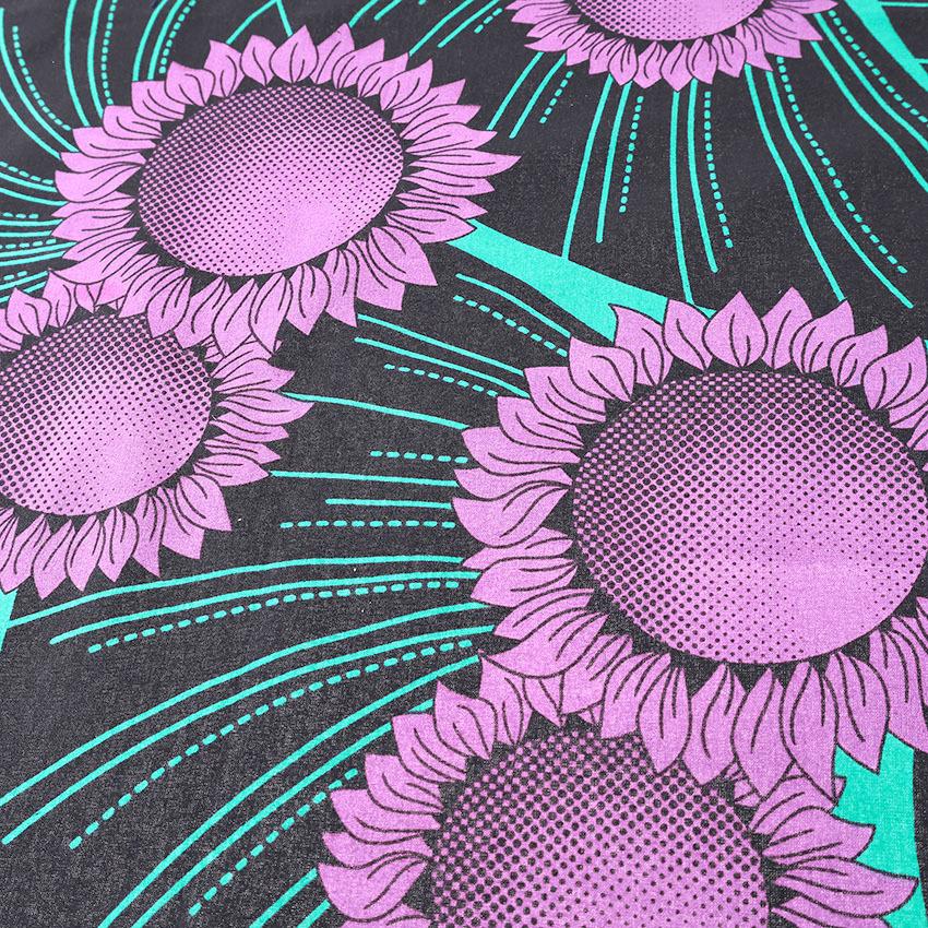 アフリカンテキスタイル ヒマワリ ワックスプリントシーチング 1m単位 切売り 切り売り 生地 布 布地 花柄 フラワープリント 綿 コットン アフリカン 手芸材料の通販シュゲールyahoo 店 通販 Yahoo ショッピング