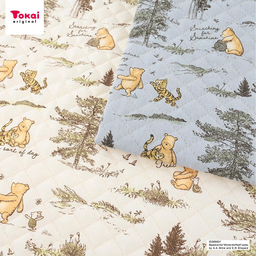 ディズニー くまのプーさん森 綿麻キャンバスキルト 1m単位 切売り 切り売り 生地 布 布地 キルト生地 キルティング キルティング生地 コットンリネン 手芸材料の通販シュゲールyahoo 店 通販 Yahoo ショッピング