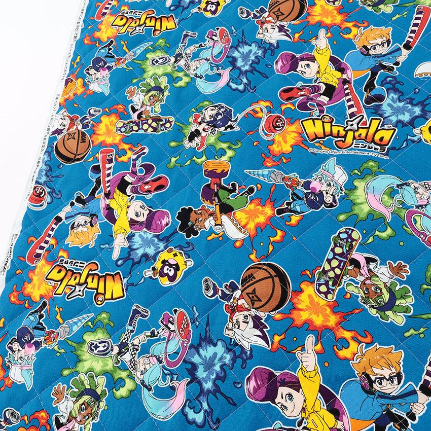 美品✨ポールアンドシャーク　裏地派手　XXL　ナラウール　国旗　キルティング ニンジャラ オックスキルト 50cm単位｜切売り 切り売り 生地 布