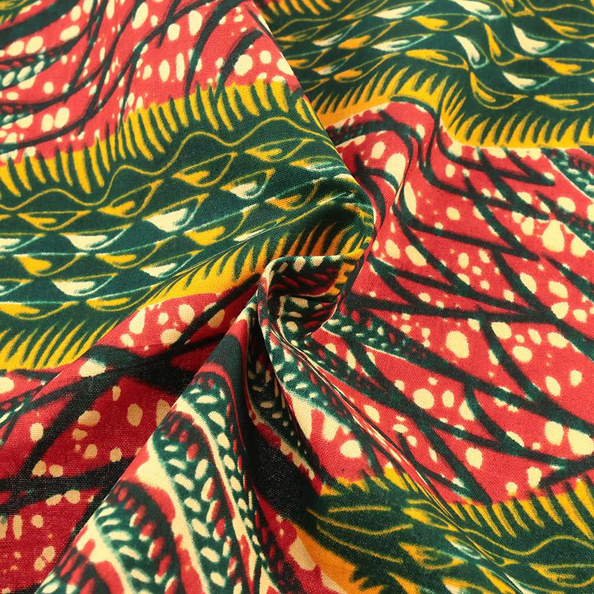 アフリカンテキスタイル PRT-11437 50cm単位｜切売り 切り売り 生地 布