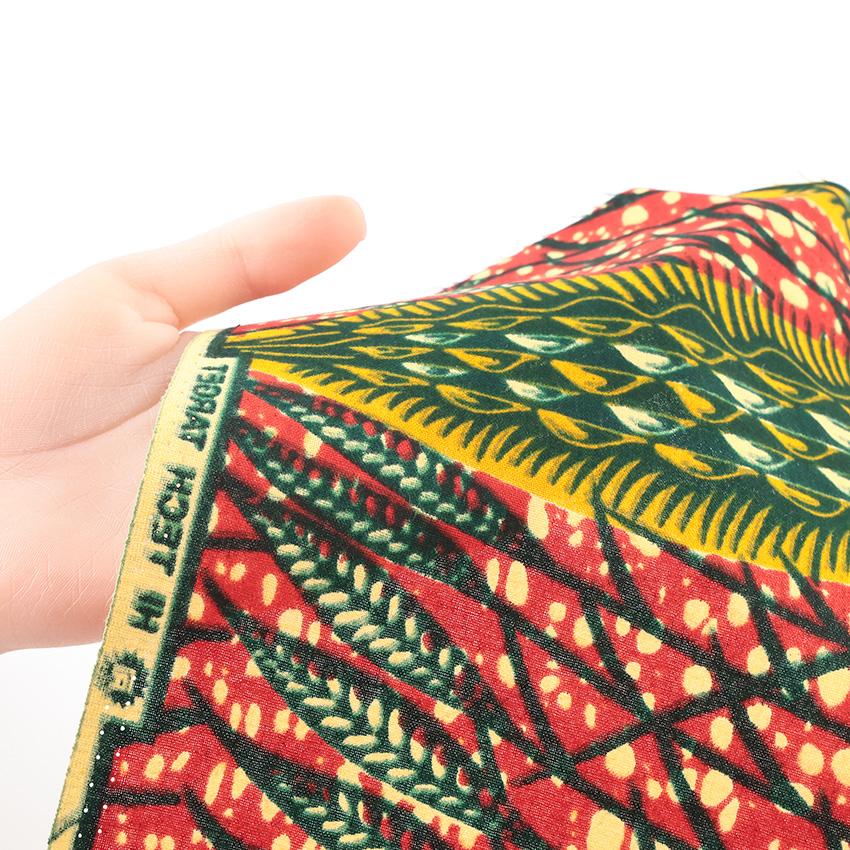 アフリカ布 ハンドメイド 裏生地加工あり 布地 アフリカ生地（楽器