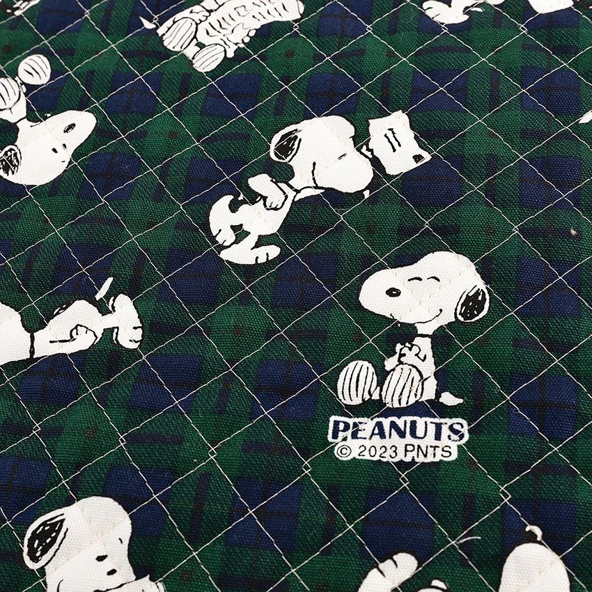 SNOOPY（スヌーピー） ピーナッツ チェック オックスキルト 50cm単位