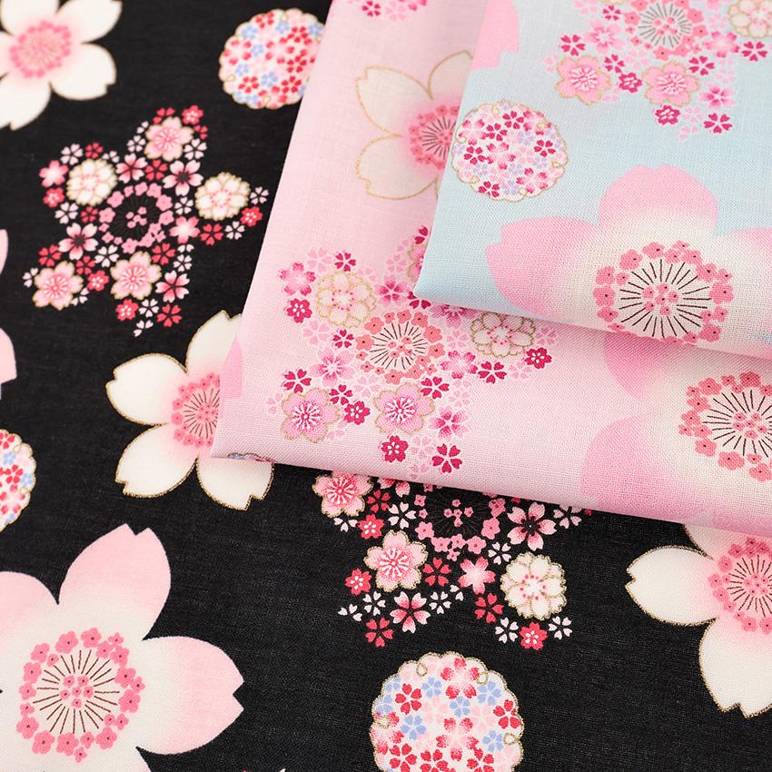 桜だより 3 スケア 50cm単位|切売り 切り売り 生地 布 布地 桜だより 3 スケア 50cm単位|切売り 切り売り 生地 布 布地