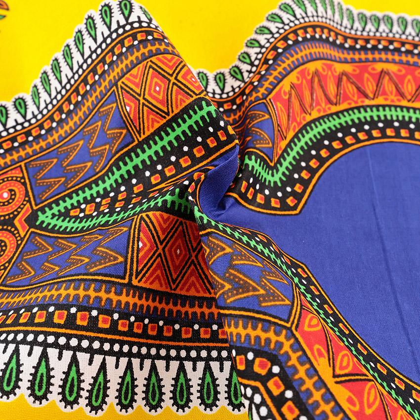 インド綿 アフリカンプリント F 11854 50cm単位｜切売り 切り売り 生地