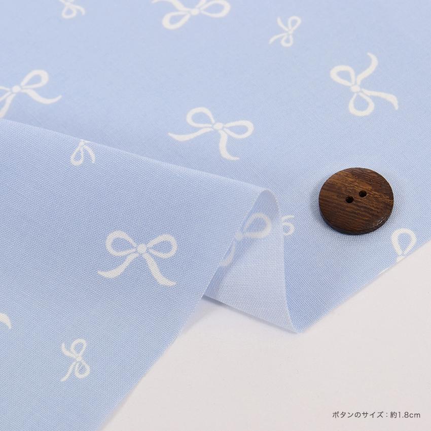 Cute trend リボン柄 スケア 50cm単位 | 切売り 切り売り 生地 布 布地