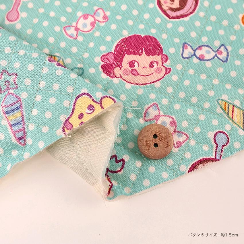 クラフトハートトーカイ ペコちゃん クレヨン オックスキルト 50cm単位