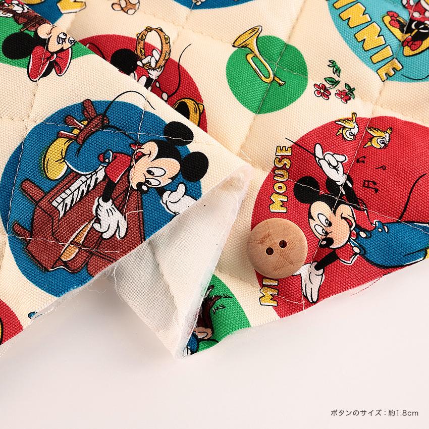 ディズニー ミッキー&ミニー レトロ柄 オックスキルト 50cm単位 | 切 