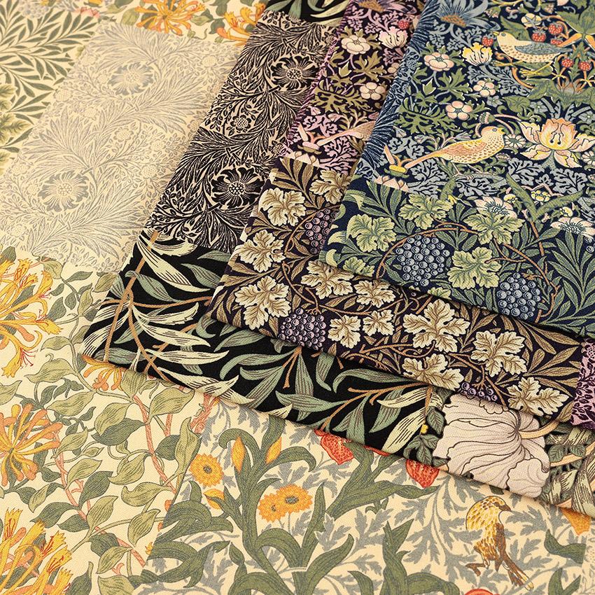 V&A Fabric Collection Morris Mosaic シーチング 50cm単位 | 切売り