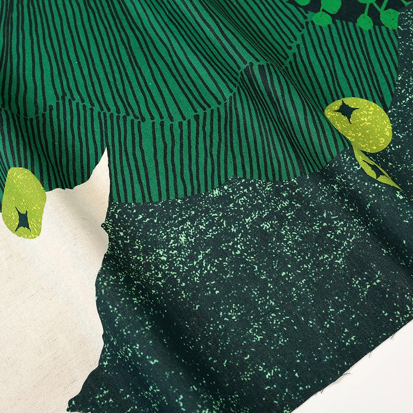 echino Happy holidays 綿麻キャンバス 50cm単位 | 切売り 切り売り