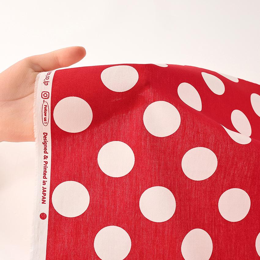 水玉柄 ブロード 50cm単位 | 切売り 切り売り 生地 布 布地 水玉模様