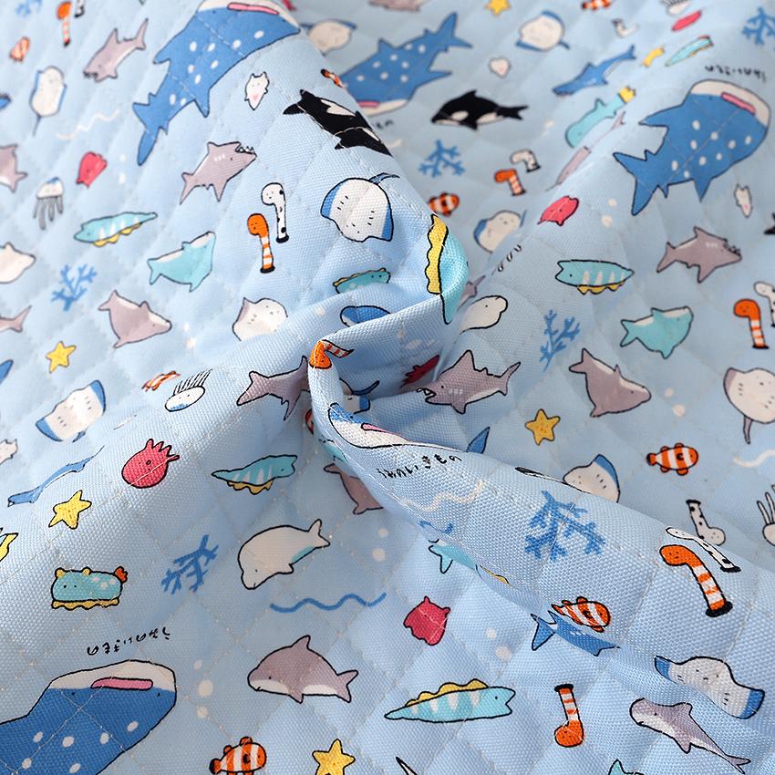 クラフトハートトーカイ うみのいきもの オックスキルト 50cm単位 | 切