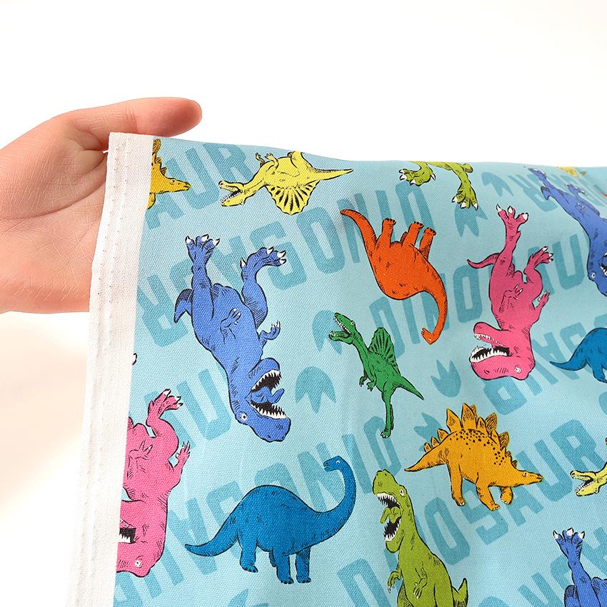 カラフル恐竜 オックス 50cm単位 | 切売り 切り売り 生地 布 布地